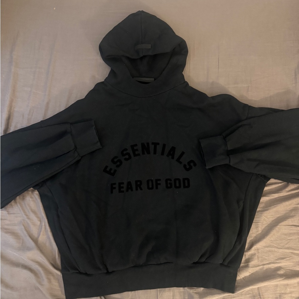 Essentials Black Hoodie